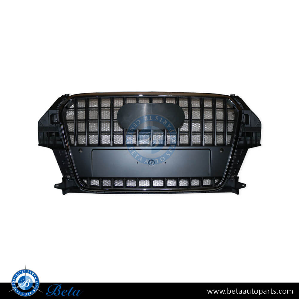 Radiator Grille with PDC for Audi Q3 2012-2014 models, Part Number 8U0853651J Radiator Grille with PDC for Audi Q3 2012-2014 models, Part Number 8U0853651J